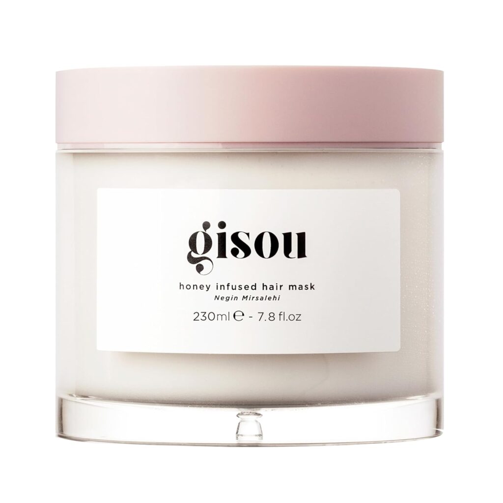 Gisou Honey Infused Hair Mask to Hydrate and Repair for Softer, Stronger, More Manageable Hair 